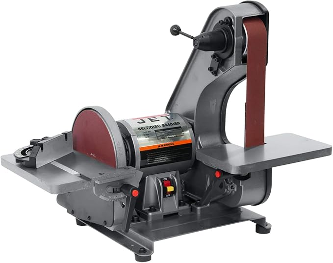 JET 2" x 42" Belt and 8" Disc Sander, 3/4 HP, 1Ph 115V (Model J-41002)
