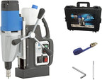 CS Unitec | MAB 465 Portable Magnetic Drill Press | 1150W 1-speed Benchtop Power Drill Machine w/up to 1-1/2" Diameter