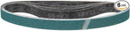 1 x 30 Inch Sanding Belt, 6 Pcs 60 Grit Zirconia Knife Sharpener Belts Work Sharpening for Belt Sander Knife Carving Tool Metal Working