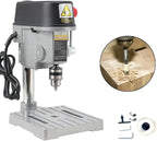 3-Speed Benchtop Drill Press, Electric Bench Wood Drilling Machine for DIY Creation, Small and Precise Work Like Jewelry Making Woodworking Metal Drilling Machine 110V