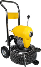 Steel Dragon Tools K1500A Drain Cleaning Machine for 2–8 Inch Pipes – 60 FT x 1-1/4 Inch Cable for Plumbing Drain Cleaning