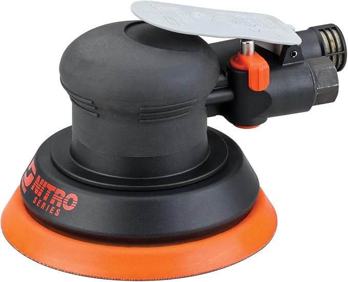 Dynabrade NS5H: 5" (127 Mm) Dia. Non-Vacuum Nitro Series Random Orbital Sander