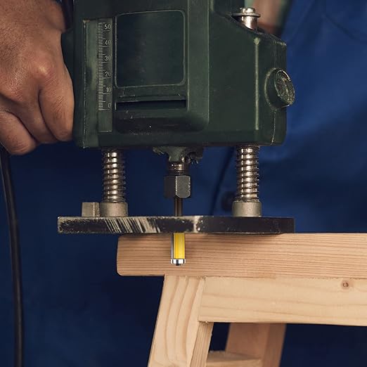 1-1/2-Inch Flush Trim Top and Bottom Bearing Router Bit 1/2-Inch Shank