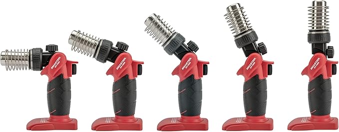 Master Appliance HT-1000 Cordless Butane Heat Gun with Shrink Reflector - Refillable, Portable Hot Air Tool for Heat Shrink Tubing, Electrical and Automotive Repairs