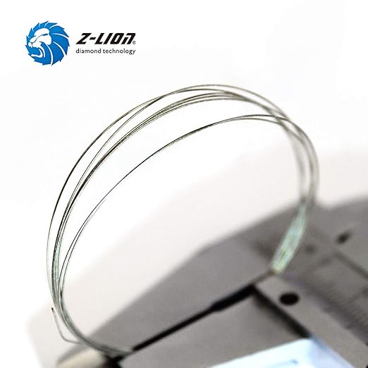 0.3mm Superfine Diamond Wire Electroplated Cutting Saw Blades for Jade Metal Marble Granite (3 Meters/Lot)