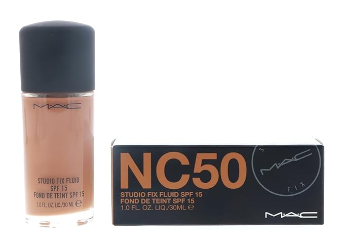 MAC 'Studio Fix' Fluid Foundation SPF 15#NC50-VeraVaultWomen