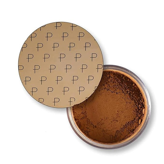 MAEPEOR Matte Setting Loose Powder 8 Colors Smooth and Lightweight Face Powder for Brightening and Setting Makeup with Face Puff (03 Soleil)-VeraVaultWomen