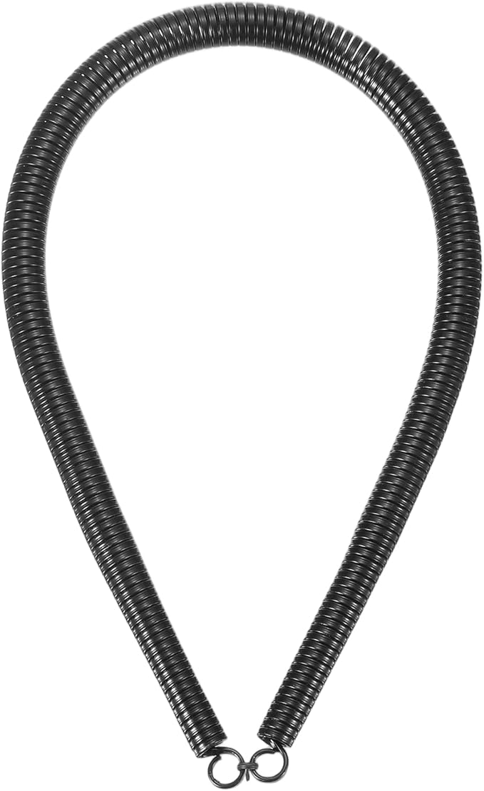 HARFINGTON PVC Spring Tube Bender 13mm OD 520mm Long C Type Conduit Pipe Bender Bending Spring for Pipe Bending Devices in Home Hydropower, Black