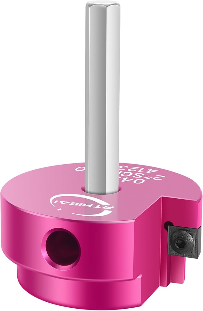 2 Inch PVC Pipe Reamer, PVC Fitting Saver, Plastic Pipe Fitting Reamer Socket Saver Plumbing Tool for Schedule 40 CPVC ABS Hub, with 3/8-Inch Hex Shaft, Fits Standard 1/2" Drills