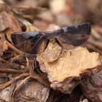 BISON LIFE Safety Glasses - Scratch Resistant Wrap Around Eyewear, Polycarbonate ANSI Z87.1 Impact Resistant Lens