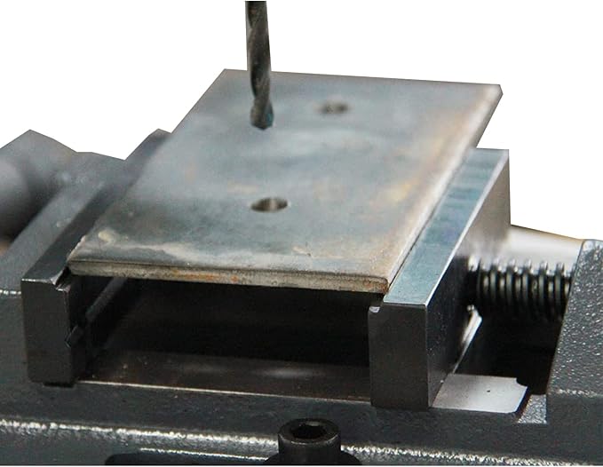 KAKA INDUSTRIAL Drill Press Clamping Vice,Precise Drilling Press Vise (BSM-100N)