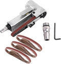 Pneumatic Belt Sander Air Powered 1.5HP 6CFM Air Tools 3/8" Handheld Belt Sander Mini Belt Sander