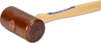 VAUGHAN Rawhide Mallet, Non Marring, Hardwood Handle, 12 oz, RM200, VN58216