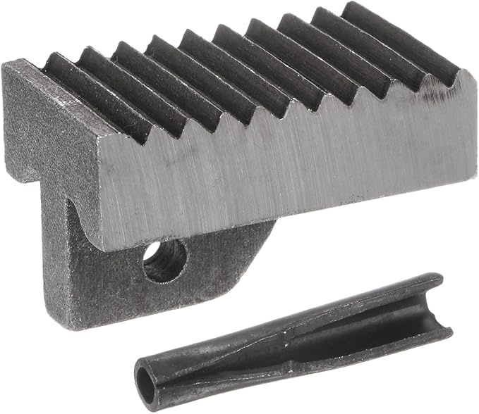 HARFINGTON Pipe Wrench Heel Jaw with Pin Assembly 24" Wrench Replacement Carbon Steel for 24" Adjustable Wrench