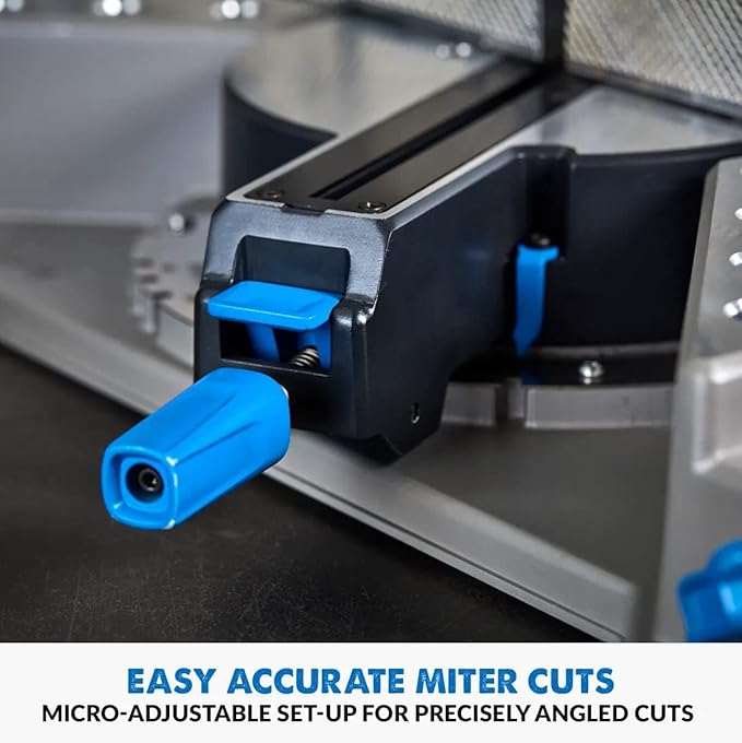 Evolution S355MCS 14" Mitering Chop Saw | Heavy Duty Metal Cutting Saw | 15A/1450 RPM | TCT Blade | Sliding Head & Locking Pin | Cast Iron Clamps | Mitering Base | Knurled Fence | Quick Clamp