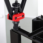 AOBEN 14" Rivet Nut Tool, Professional Hand Rivet Nut Setter Kit Labor-Saving and Compact Design Including 6 Interchangeable Mandrels 90pcs Rivnuts and 2 Mandrel Lock Pins