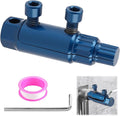 Broken Pipe Extractor Tool with Screw Bolt Extractor Kit, for 1/2" to 1" Pipes, Stripped Screws, Easy Out Valve Extraction, Pipe Threading, Screw Remover and Extractor, Storage Case, Hex Wrench, Blue