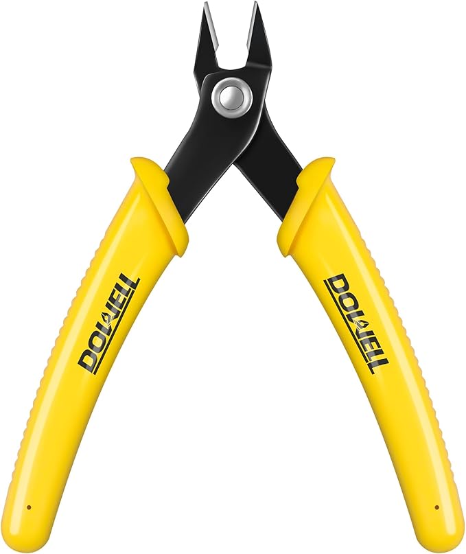 DOWELL Micro Cutter Flush Cutter Soft Wire Cutters Professional Cutting Copper And Aluminum Wire Cables