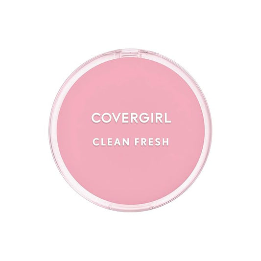 COVERGIRL Clean Fresh Pressed Powder, Porcelain, 0.35 oz-VeraVaultWomen