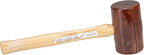 VAUGHAN Rawhide Mallet, Non Marring, Hardwood Handle, 1.5 Lbs, RM275, VN58222