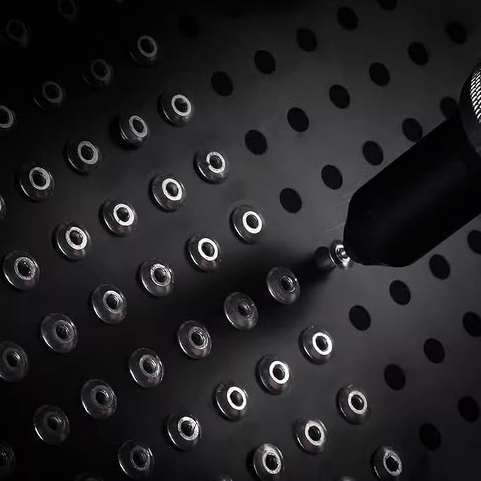 Linkup 600pcs 15 Sizes Pop Rivets Assortment Kit,Aluminum Rivets, Silver pop rivet set including 3/32" 1/8" 5/32" 3/16" 1/4" blind rivets for metal Dome Head rivet kit