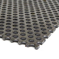 OnlineMetals A36 Carbon Steel Perforated Sheet, Unpolished (Mill) Finish, Hot Rolled, Staggered 0.125" Holes, ASTM A36, 0.036" Thickness, 20 Gauge, 12" Width, 24" Length, 0.1875" Center to Center