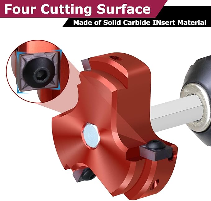 3 Blade PVC Pipe Reamer Kit 1-1/2 inch & 2 Inch,2Pcs Plastic Pipe PVC Reamer Kit Plumbing Tool Socket Saver Fitting Saver for Sch.40 CPVC ABS Socket Hub,with 3/8-Inch Hex Shaft,Fit Standard 1/2" Drill