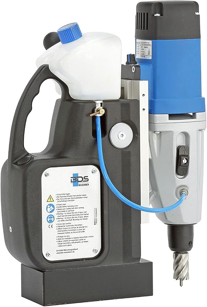 CS Unitec | MAB 465 Portable Magnetic Drill Press | 1150W 1-speed Benchtop Power Drill Machine w/up to 1-1/2" Diameter