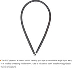 MECCANIXITY Spring Tube Bender OD 14.5mm/0.57" Steel Spring Pipe Bending Tubes 1000mm/39.37" Long for 1/2" PVC Pipe(ID 16mm) in Home Renovations,Electrician Wiring Bending(insert-pipe use)