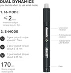 Small Electric Screwdriver Set, JAKEMY Adjustable 3 Torque Cordless Screwdriver Set for Laptop, Rechargeable Mini Computer Screwdriver Kit for Electronics Repair with Shadowless LED Lamp