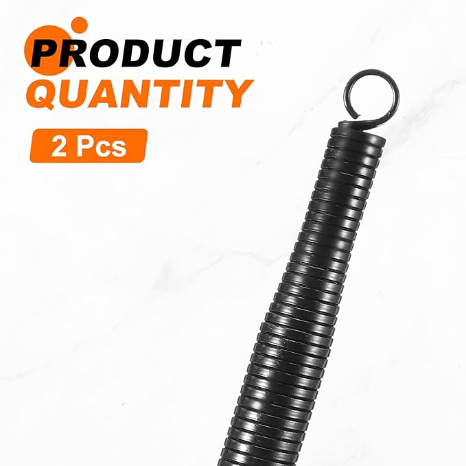 HARFINGTON 2pcs PVC Spring Tube Bender 21mm OD 520mm Long B Type Conduit Pipe Bender Bending Spring for Pipe Bending Devices in Home Hydropower, Black