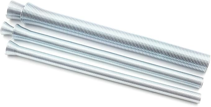 5 Pack Spring Tube Bender Set 1/4'', 5/16'', 3/8'', 1/2'' and 5/8'' for Copper, Aluminum and Thin Wall Steel Tubing Bender Kit, 8.27" / 210mm Length