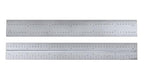 Accusize Industrial Tools 6'' 3 Pc Combination Square Ruler Set Protractor Satin, 4-R Graduation, 0000-8100