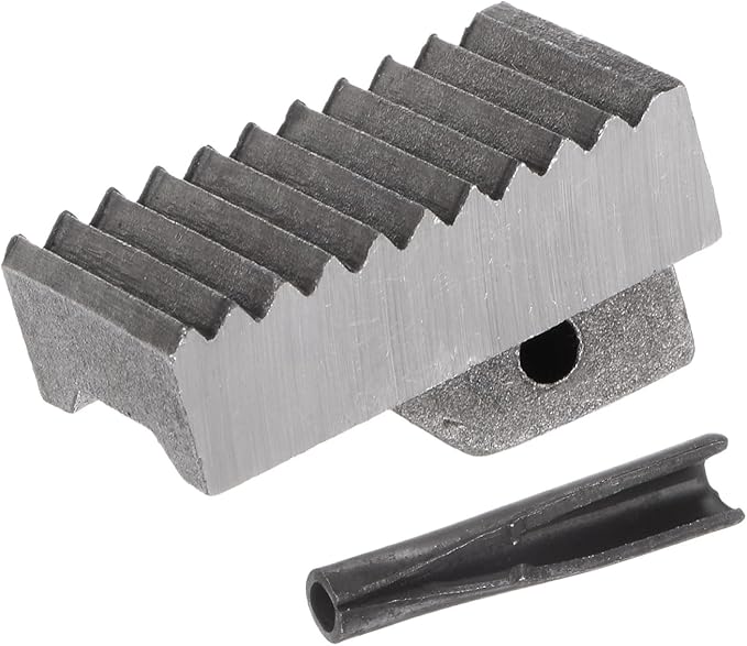 HARFINGTON Pipe Wrench Heel Jaw with Pin Assembly 24" Wrench Replacement Carbon Steel for 24" Adjustable Wrench