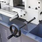 KAKA INDUSTRIAL TBK-11 Double Column Horizontal Band Saw, Hydraulic downfeed control, Semi-Automatic bandsaw 11 inch capacity with 230V 3PH motor