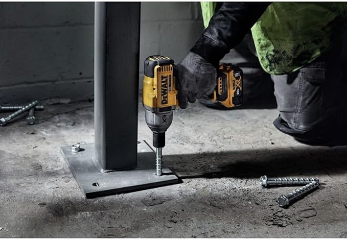 DEWALT 20V MAX Cordless Impact Wrench, 1/2 Impact Gun, High Torque with Hog Ring Anvil, Tool Only (DCF900B)