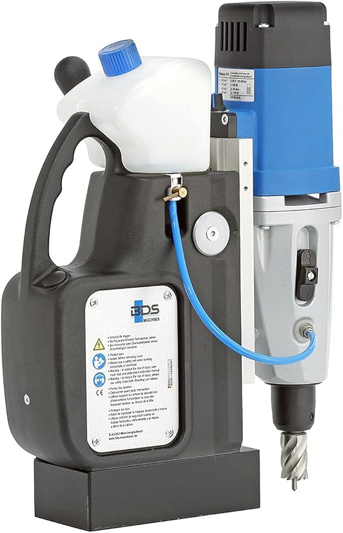 CS Unitec | MAB 465 Portable Magnetic Drill Press | 1150W 1-speed Benchtop Power Drill Machine w/up to 1-1/2" Diameter