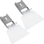 2Pcs Bench Grinder Tool Rest Accessories, 304 Stainless Steel Eye Shields for Bench Grinder, Grinder Safety Shields for Bench Type 125/150/200/250 Grinder