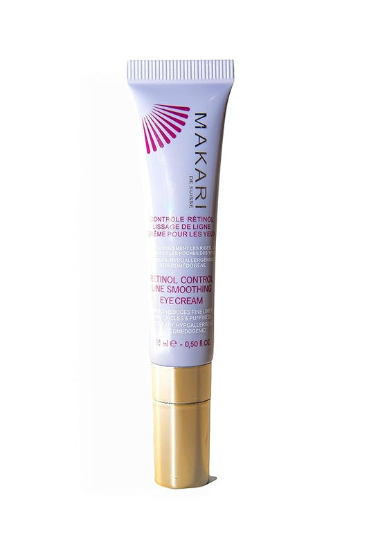 MAKARI Retinol Eye Cream - Collagen Boosting Formula for Fine Lines & Wrinkles | Rice Water, Soybean Seed Oil, Vitamin E | Reduce Puffiness, Firm Skin-VeraVaultWomen
