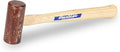VAUGHAN Rawhide Mallet, Non Marring, Hardwood Handle, 6 oz, 1M150, VN58212