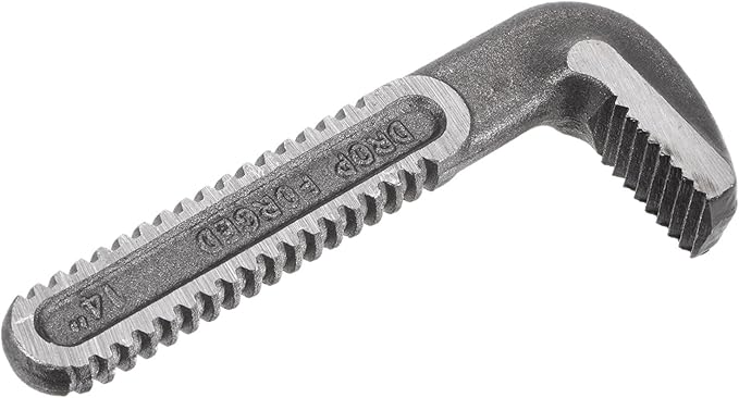 HARFINGTON Pipe Wrench Hook Jaw 14" Plumbing Wrench Replacement Jaws Carbon Steel for 14" Adjustable Wrench