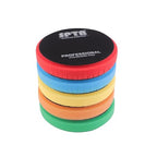 Buffing Polishing Pads, SPTA 5Pc 3.5 Inch Face for 3 Inch 76mm Backing Plate Compound Buffing Sponge Pads Cutting Polishing Pad Kit For Car Buffer Polisher Compounding,Polishing and Waxing -FPTFS3-MIX