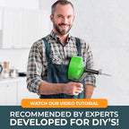 drain snake [25FT] - with drill attachment - Ideal plumbing snake for sink and drain unblocking - Solid drain auger for real DYIs! (25 FT - 1/4 inch)