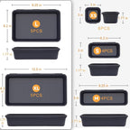 Tool Box Organizer Tray, Toolbox Desk Drawer Organizer, Tool Box Tray, Toolbox Organization Storage for Rolling Tool Chest (24 PCS)