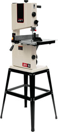 JET 10-Inch Woodworking Bandsaw with Stand, 1/2 HP, 115V 1Ph (Model JWB-10)