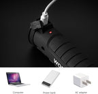 4 Pack LED Rechargeable Flashlights Work Lights,Vagocom Mechanic Tools Cordless Worklight with Magnetic Base 360°Rotate 5 Modes,Portable Emergency Light for Handmade,Automotive,Camping and Mens Gifts