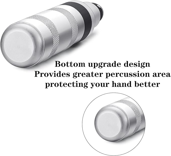 1/2" Manual Hand Impact Driver Set Extractor-12 PCS Impact Screwdriver S2 Steel Much More Durable Disengage Rusted Fasteners or Frozen Bolts Manual Reversible Impact Driver Set