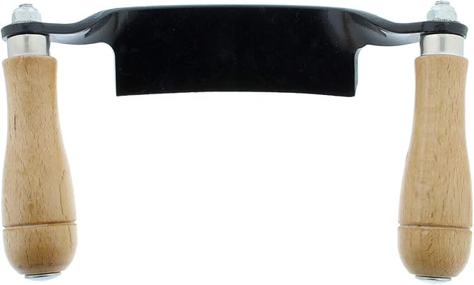 Draw Knife 5" Curved Draw Shave Woodworking Tool (Curved-5 inches)