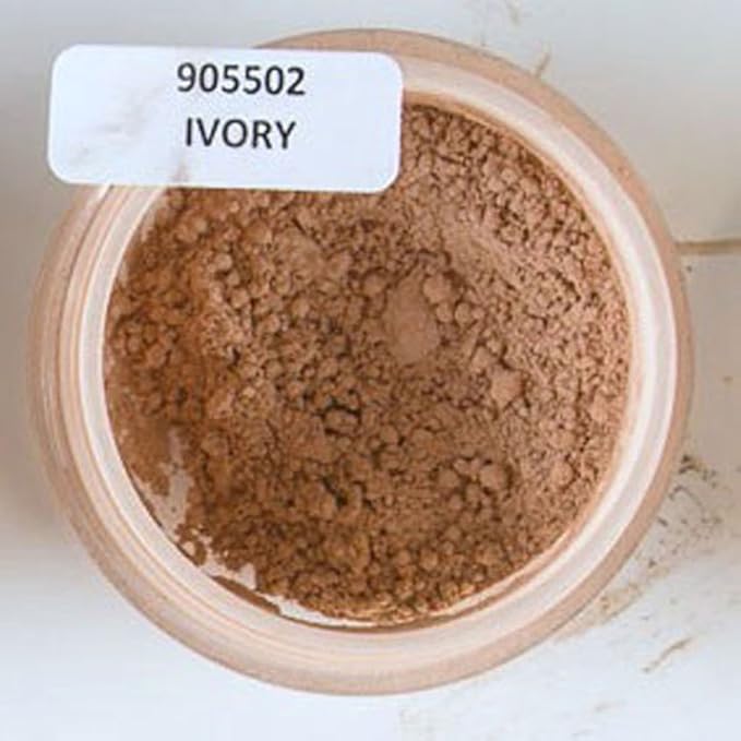Mineral Powder Foundation, Ivory, 6 Gram-VeraVaultWomen