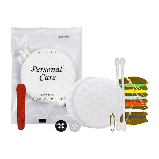 1-Shoppe All-in-Kit | Personal Care Kit Frosted Sachet Wrap | Hotels and Vacation Rentals | (Case of 50)-VeraVaultWomen